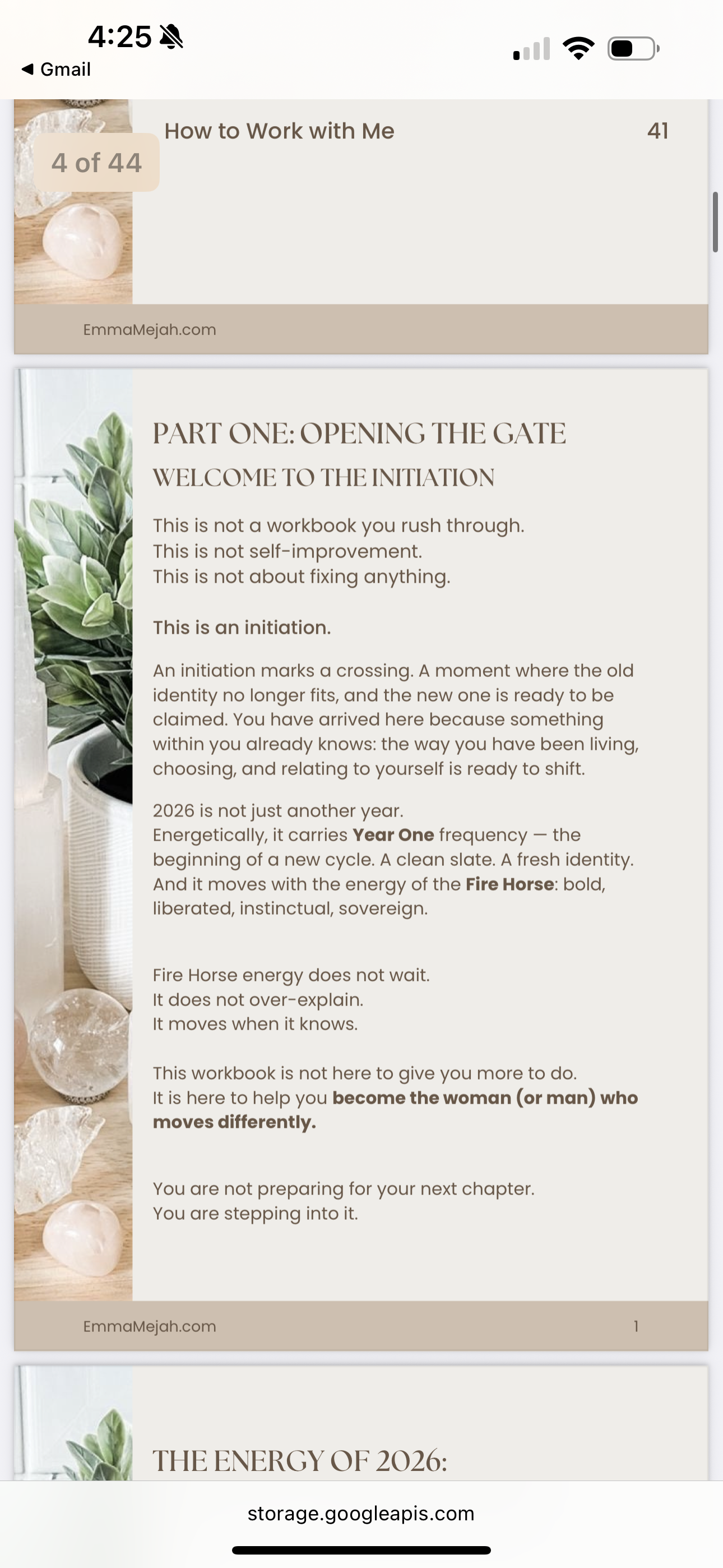 The Initiation Bundle – Workbook + 30-Min Coaching Session