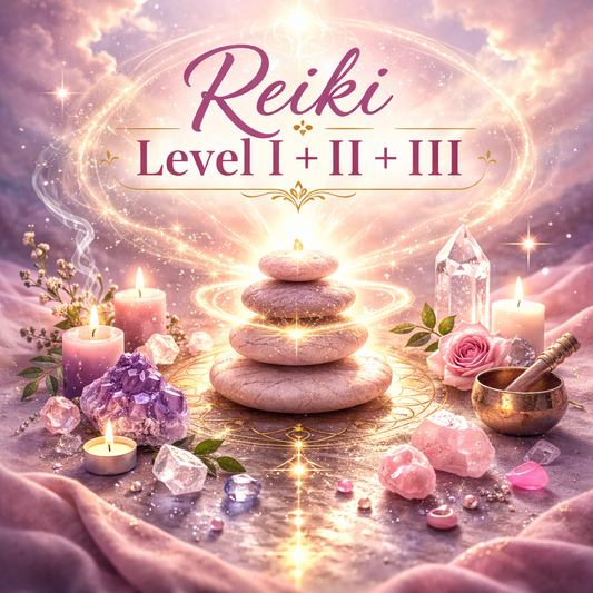 Reiki Level I+II + III Online Course