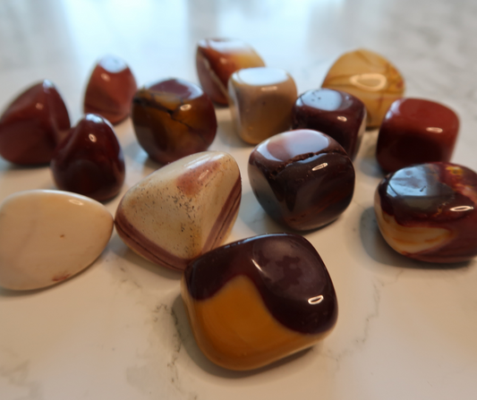 MOOKAITE JASPER - Slows Aging, Protection, Adventure, Decision Making