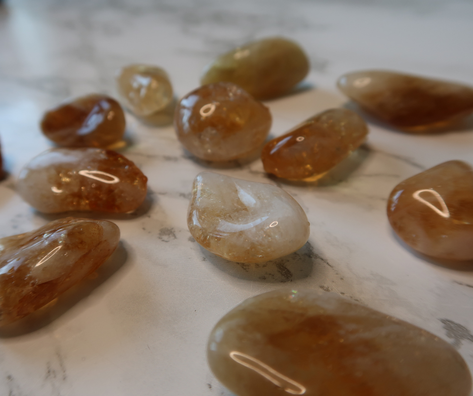 CITRINE AA Grade - Prosperity, Joy, Creativity