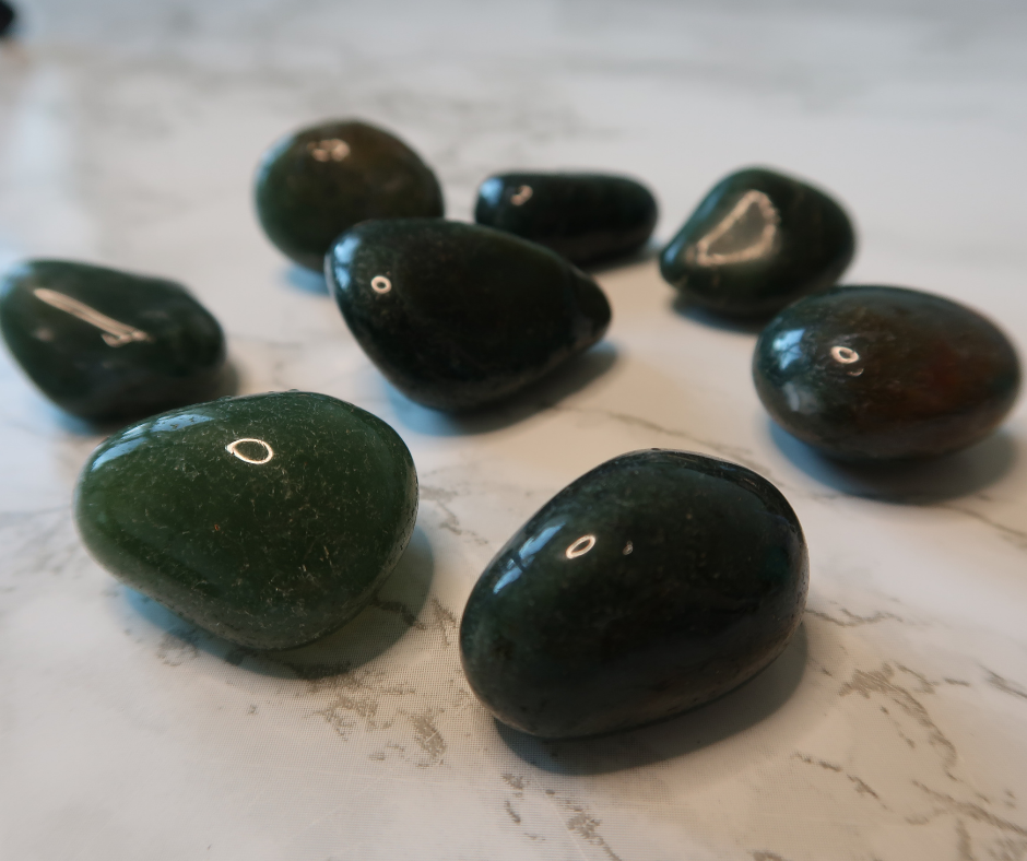 MOSS AGATE - Grounding, Abundance, Depression